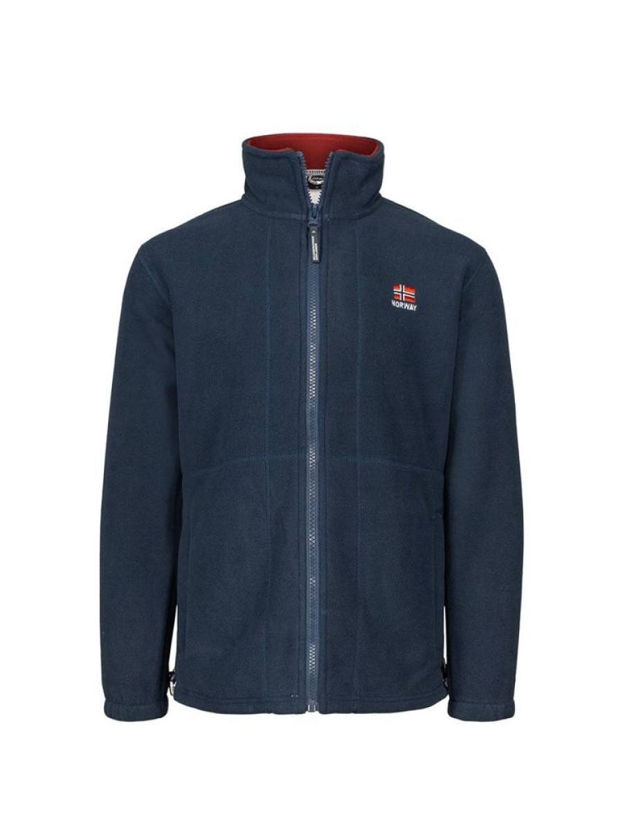 Herrer Scandinavian Explorer Fleece | Fleece Jakke Marine