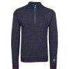 Herrer Norlender Knitwear Ullgensere | Hopen Ull Genser Marine