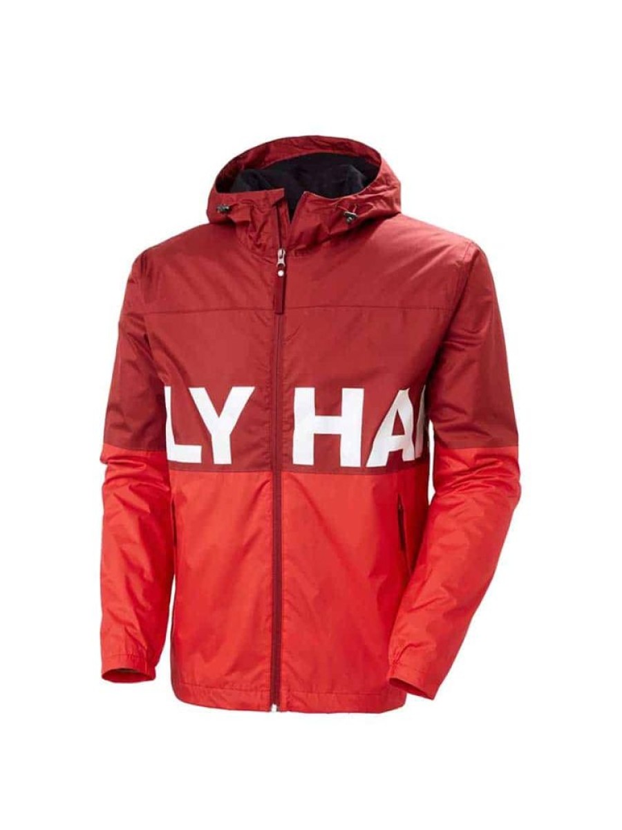 Herrer Helly Hansen Regnjakker | Amaze Jakke Rod