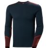 Herrer Helly Hansen Ullundertoy | Lifa Merino Midv Crew Midnatt