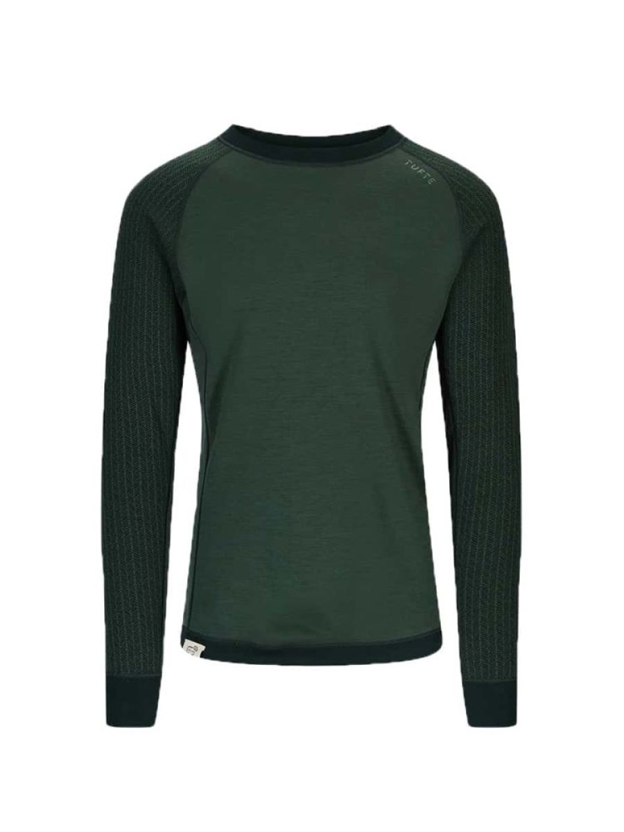 Herrer Tufte Ullundertoy | Bambull Switch Long Sleeve Gronn