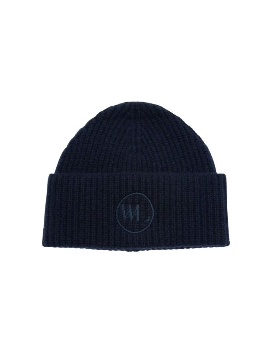 Tilbehor WoolLand | Falketind Cashmere Hatt Marine