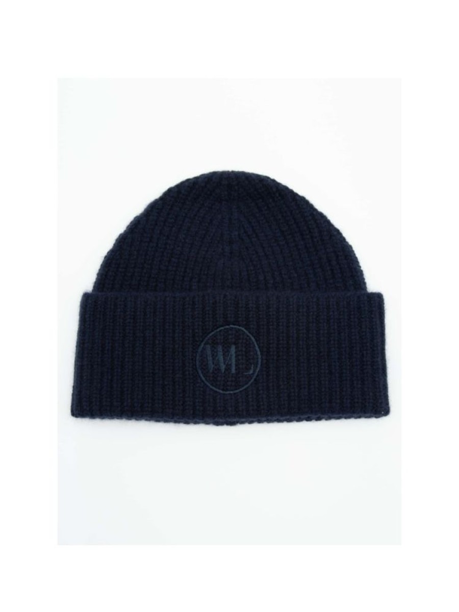 Tilbehor WoolLand | Falketind Cashmere Hatt Marine