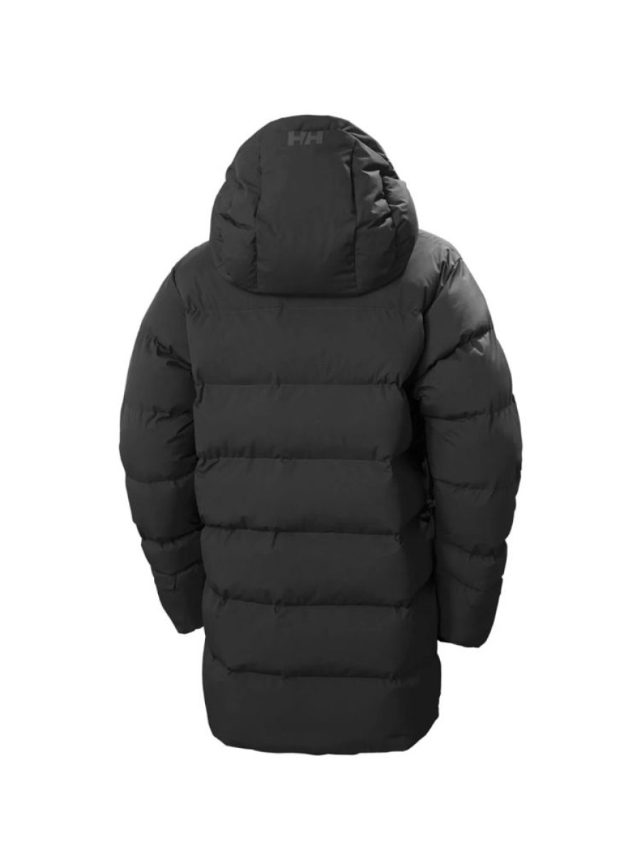 Damer Helly Hansen Dunjakker Og Isolasjonsjakker | Aspire Puffy Parka Svart