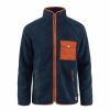 Herrer Fjällräven Fleece | Vardag Pile Fleece Bla