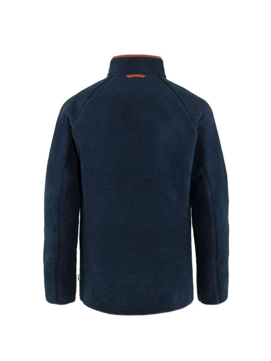 Herrer Fjällräven Fleece | Vardag Pile Fleece Bla