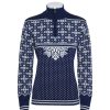 Damer Norlender Knitwear Ullgensere | Kristin Ull Genser Marine