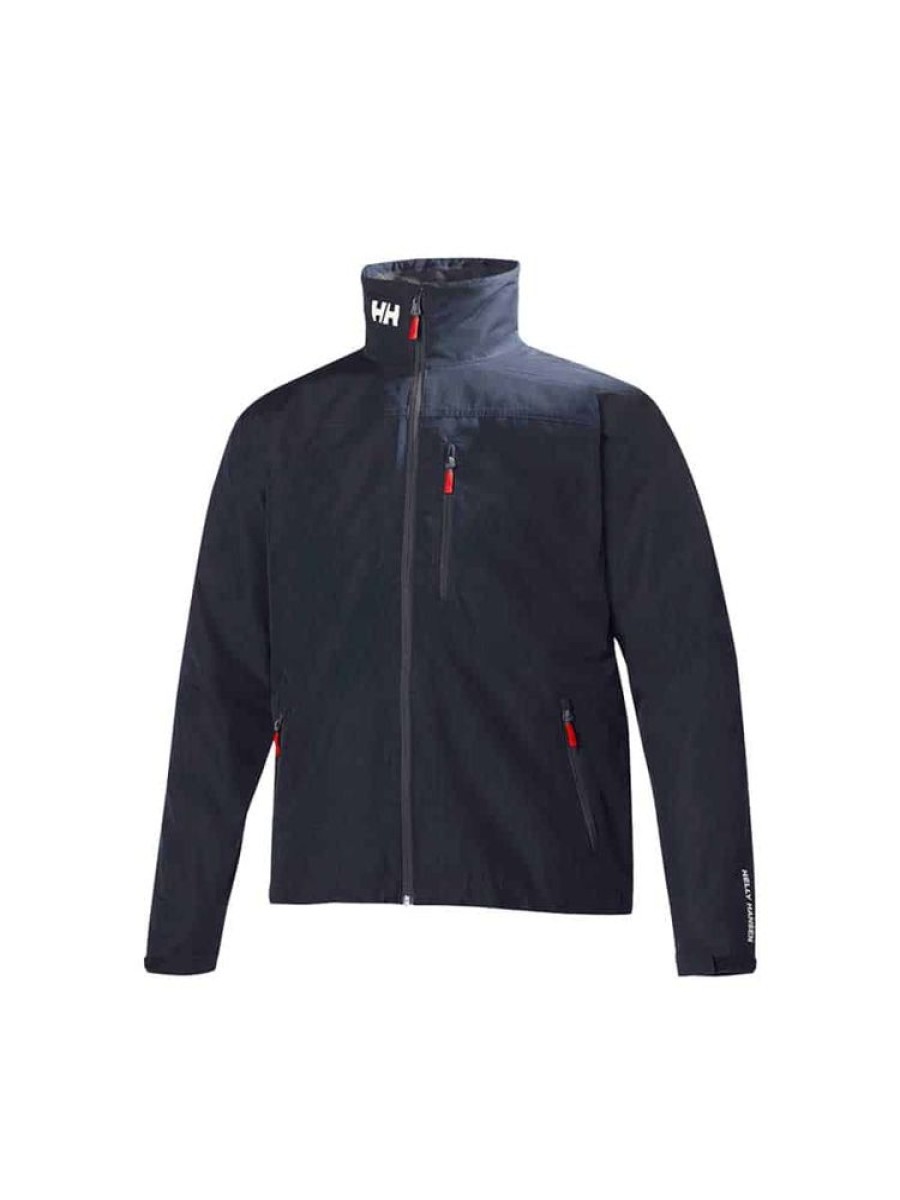 Herrer Helly Hansen Seilerjakker | Crew Jakke Marine