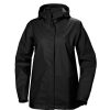 Damer Helly Hansen Regnjakker | Moss Jakke Multi Svart