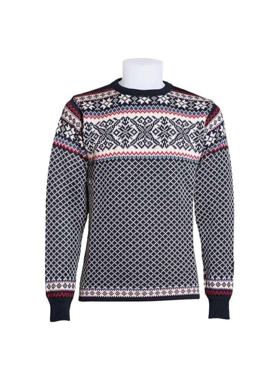 Herrer Norlender Knitwear Ullgensere | Osteroy Ull Genser Marine