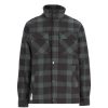 Herrer Twentyfour Fritidsjakker | Finse Flannel Jakke Mellomgronn