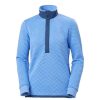 Damer Helly Hansen Gensere | Lillo Snap Genser Skagen Bla