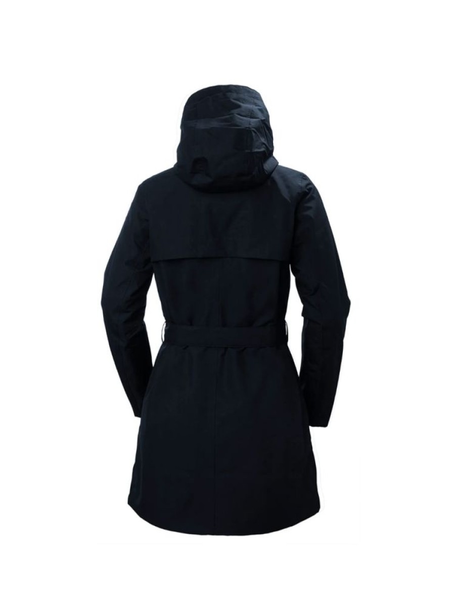 Damer Helly Hansen Regnjakker | Welsey Ii Regnkape Marine