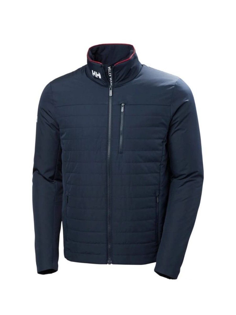 Herrer Helly Hansen Seilerjakker | Crew Insulator Jakke Marine