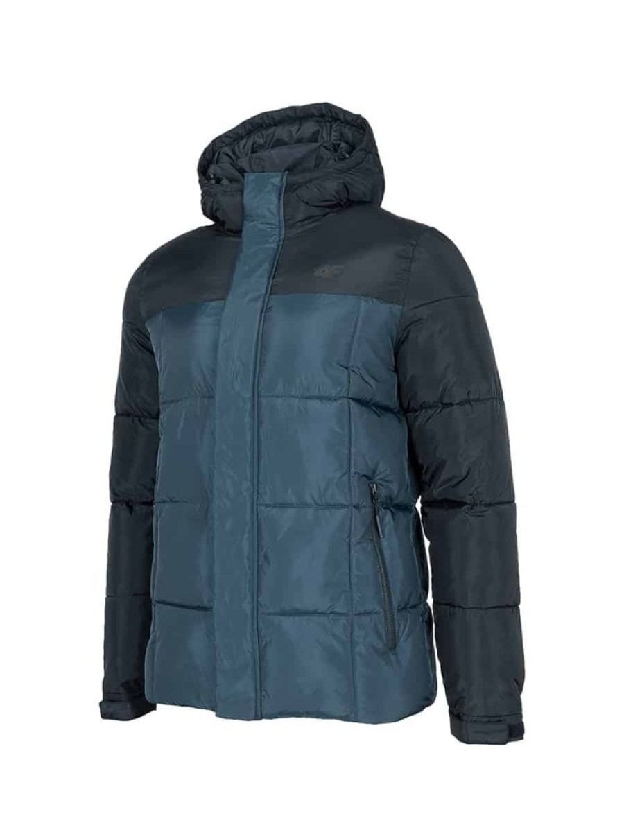 Herrer 4F Parkas Og Vinterjakker | Vinter Jakke Marine