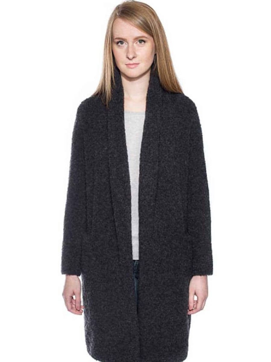 Damer Wool house Ulljakker | Leknes Ull Cardigan Svart