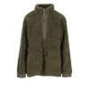 Damer Twentyfour Fleece | Mellow Nea Pile Half Zip Oliven