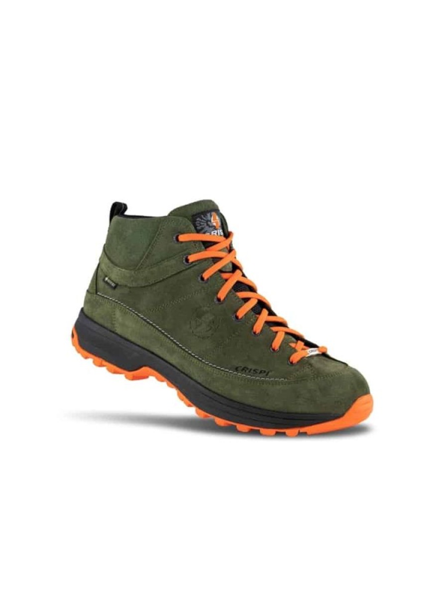 Damer Crispi | Hikingstovel A.Way Mid Suede Gtx Gronn