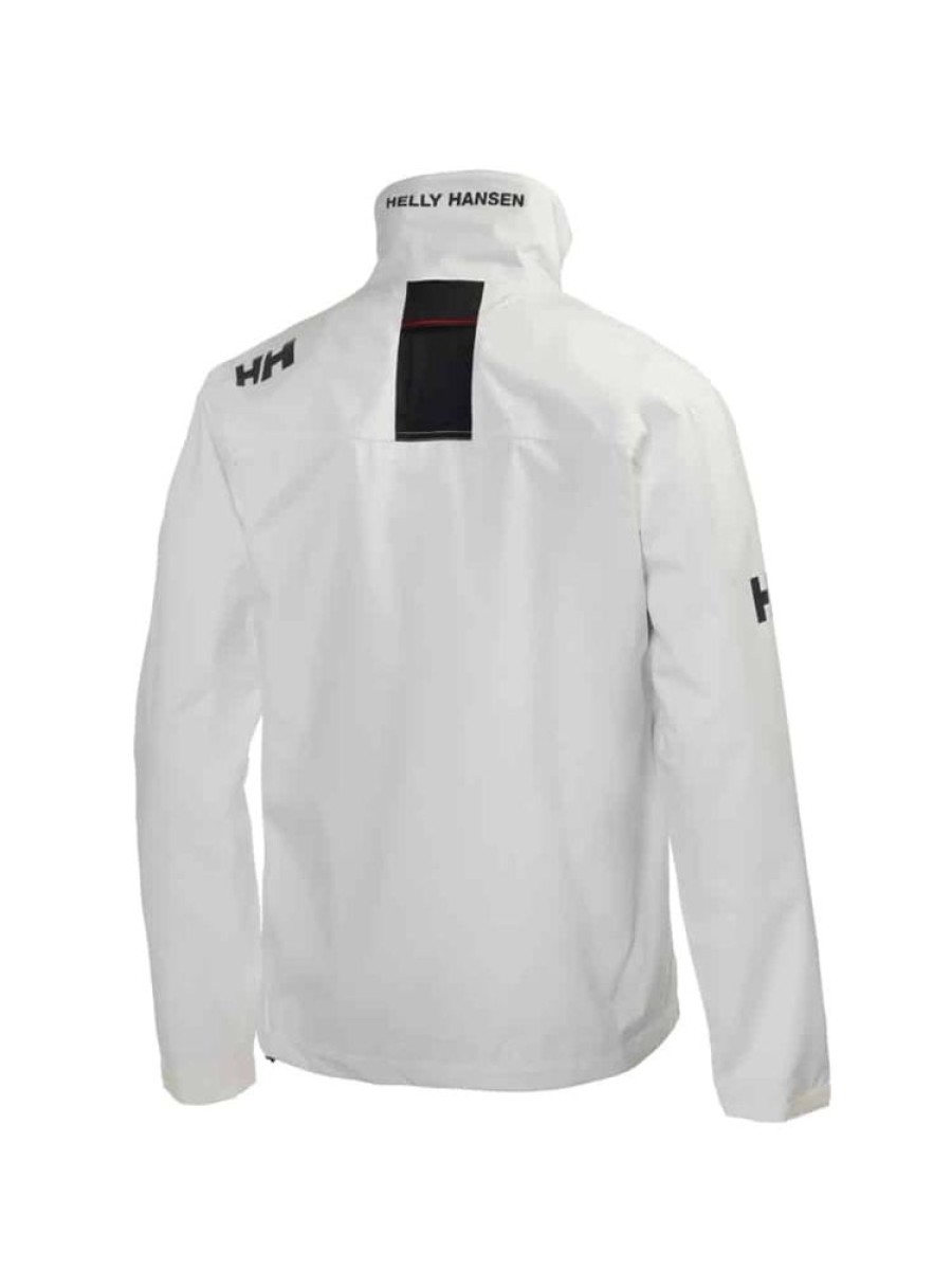 Herrer Helly Hansen Seilerjakker | Crew Jakke Hvit