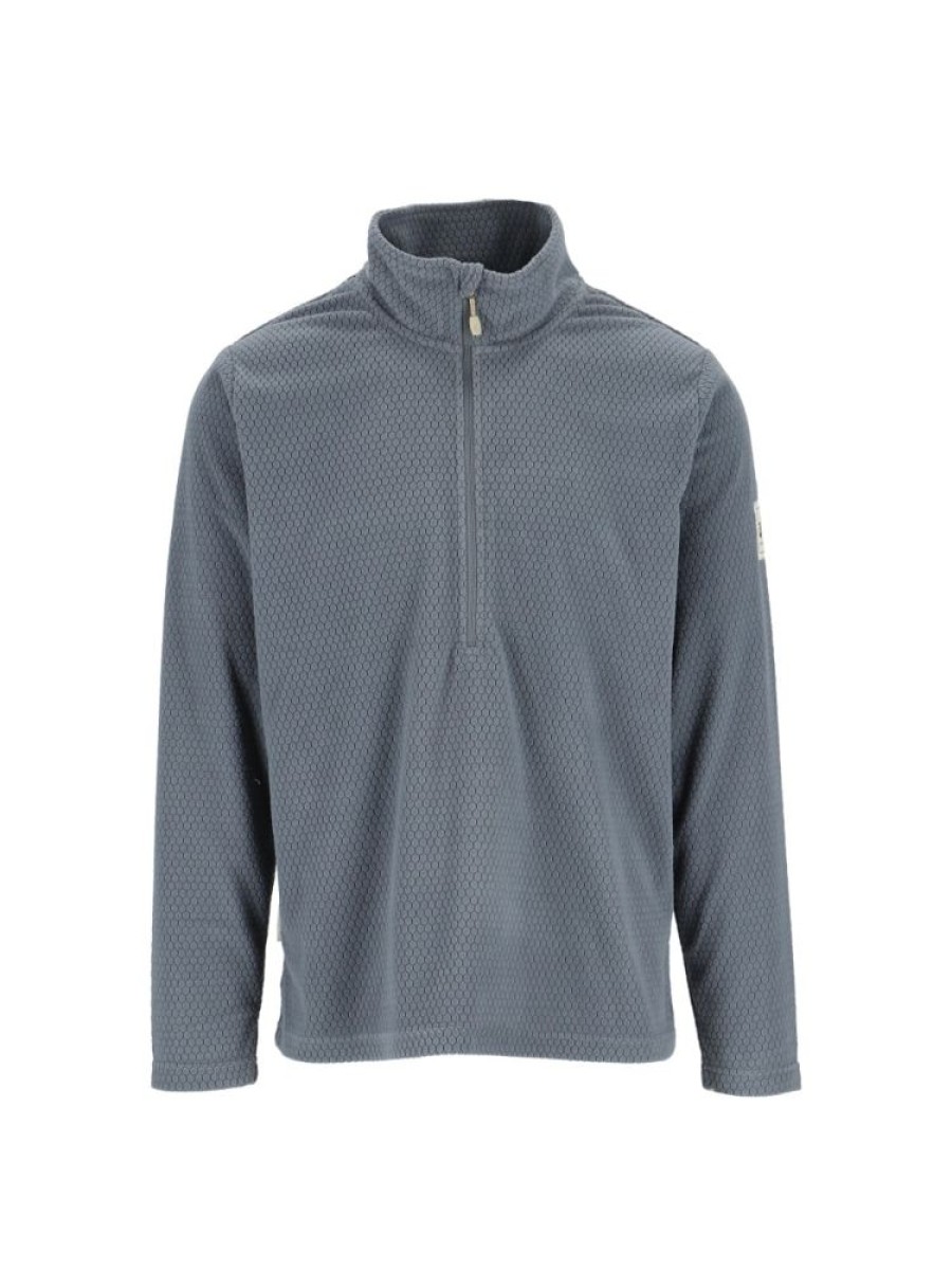 Herrer Twentyfour Fleece | Finse Half Zip Fleece Stormbla