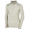 Damer Helly Hansen Ullundertoy | Lifa Merino Midv 1/2 Zip Myk Gra