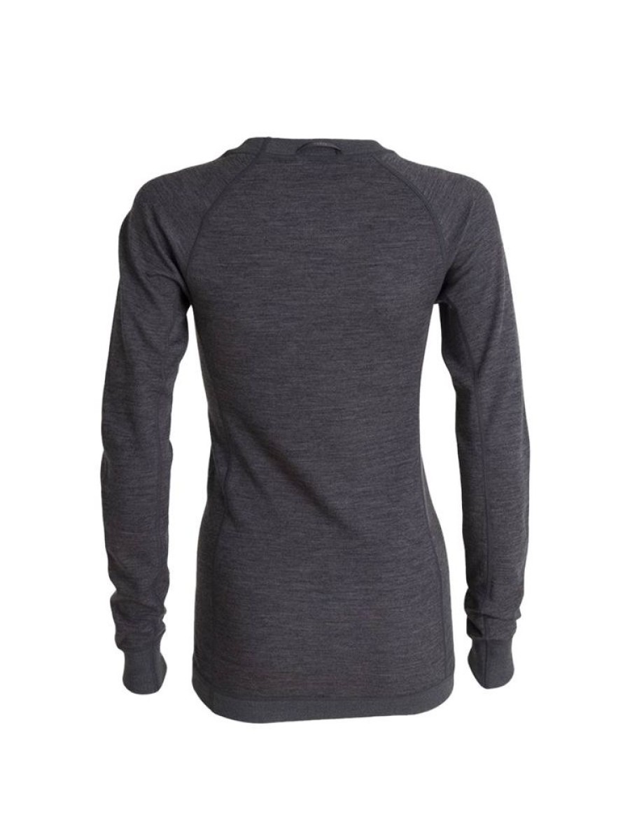 Damer Tufte Ullundertoy | Bambull Crew Neck Genser Gra