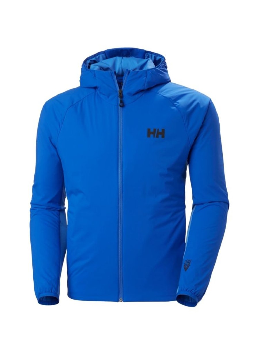 Herrer Helly Hansen Dunjakker Og Isolasjonsjakker | Odin Stretch Hette Insulasjon 2.0 Kobolt