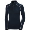 Damer Helly Hansen Ullundertoy | Lifa Merino Midv 1/2 Zip Marine