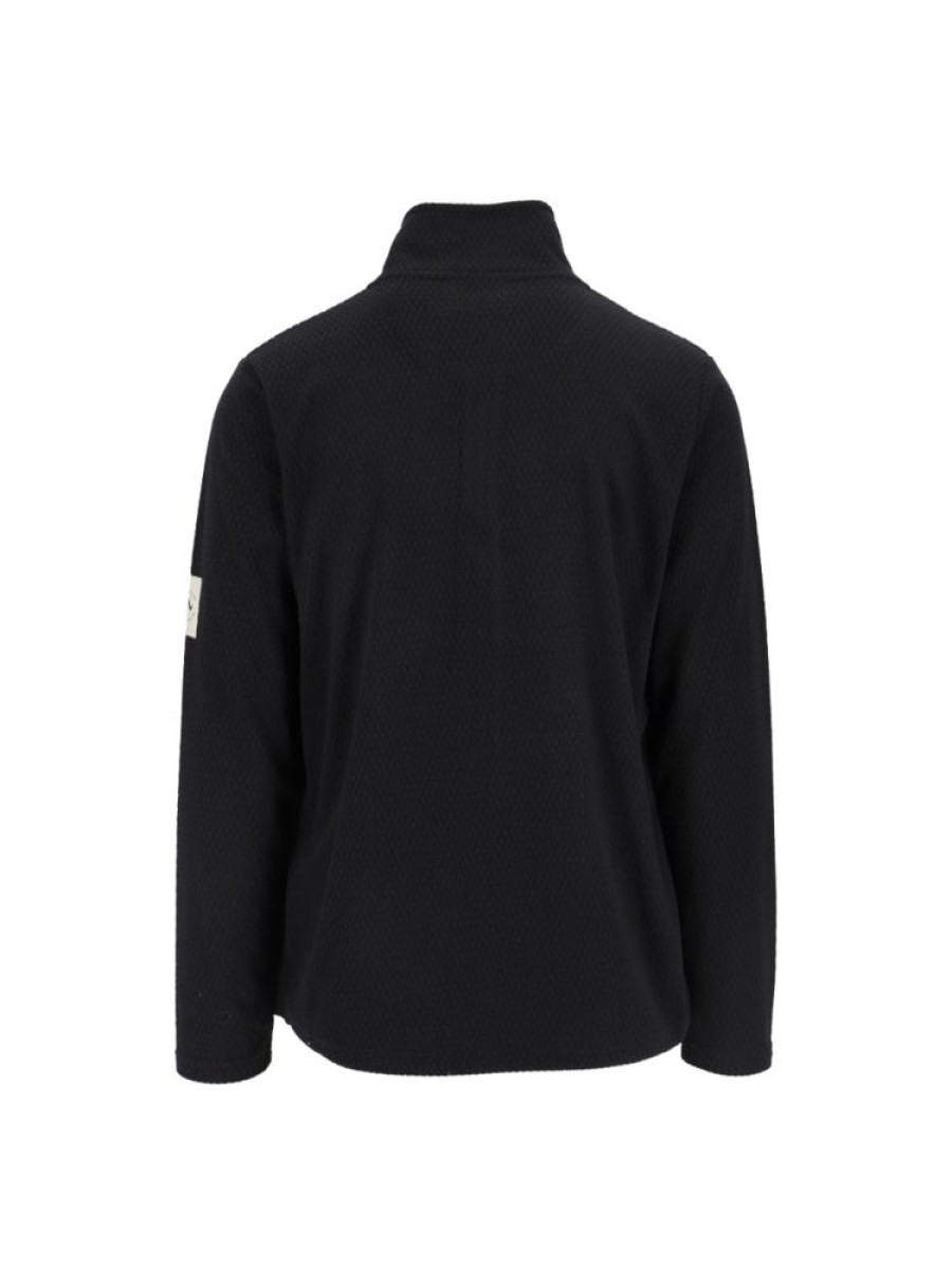 Herrer Twentyfour Fleece | Finse Long Zip Fleece Skyggesort