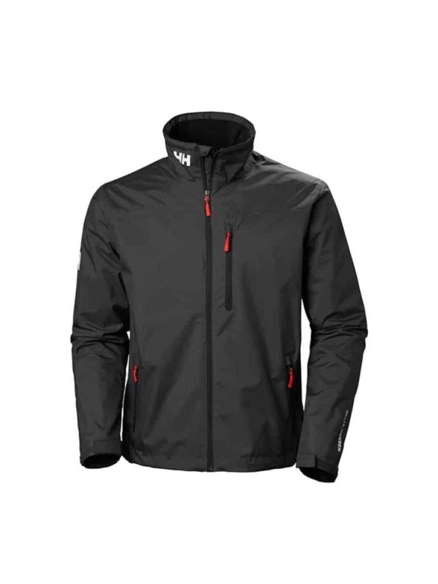 Herrer Helly Hansen Seilerjakker | Crew Jakke Svart