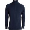 Herrer Tufte Ullundertoy | Bambull Half Zip Genser Bla