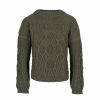 Damer Norlender Knitwear Ullgensere | Tora Ull Genser Gronn