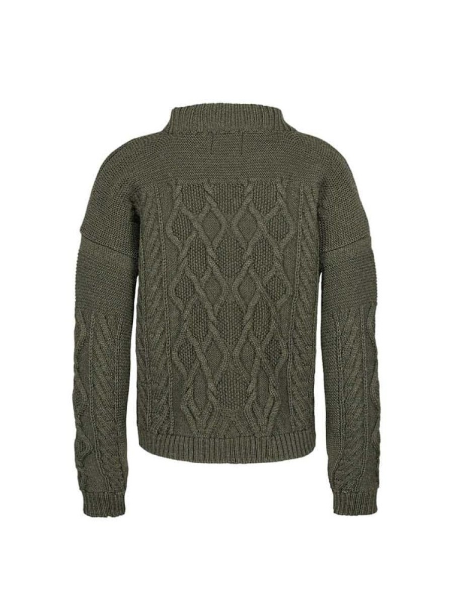 Damer Norlender Knitwear Ullgensere | Tora Ull Genser Gronn