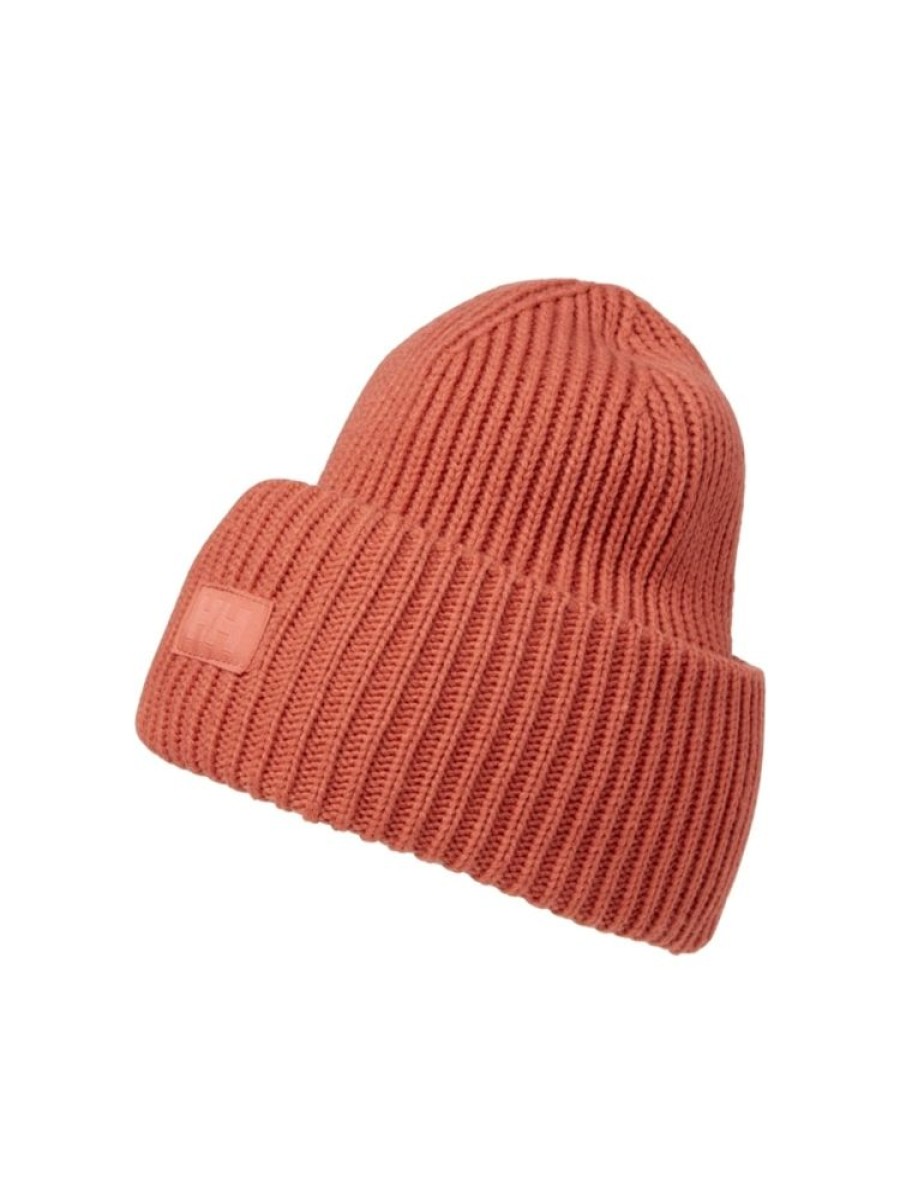 Tilbehor Helly Hansen | Hh Rib Beanie Poppy