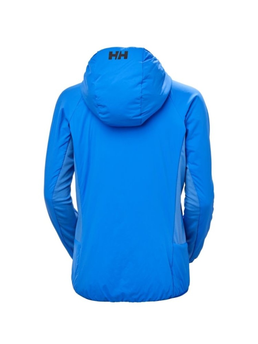 Damer Helly Hansen Dunjakker Og Isolasjonsjakker | Odin Stretch Hette Insulasjon 2.0 Ultra Bla