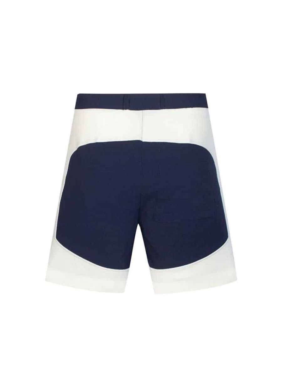 Herrer WoolLand | Faerder Shorts Blatt Blekk Krem