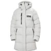 Damer Helly Hansen Dunjakker Og Isolasjonsjakker | Adore Oppblast Parka Nimbus Cloud