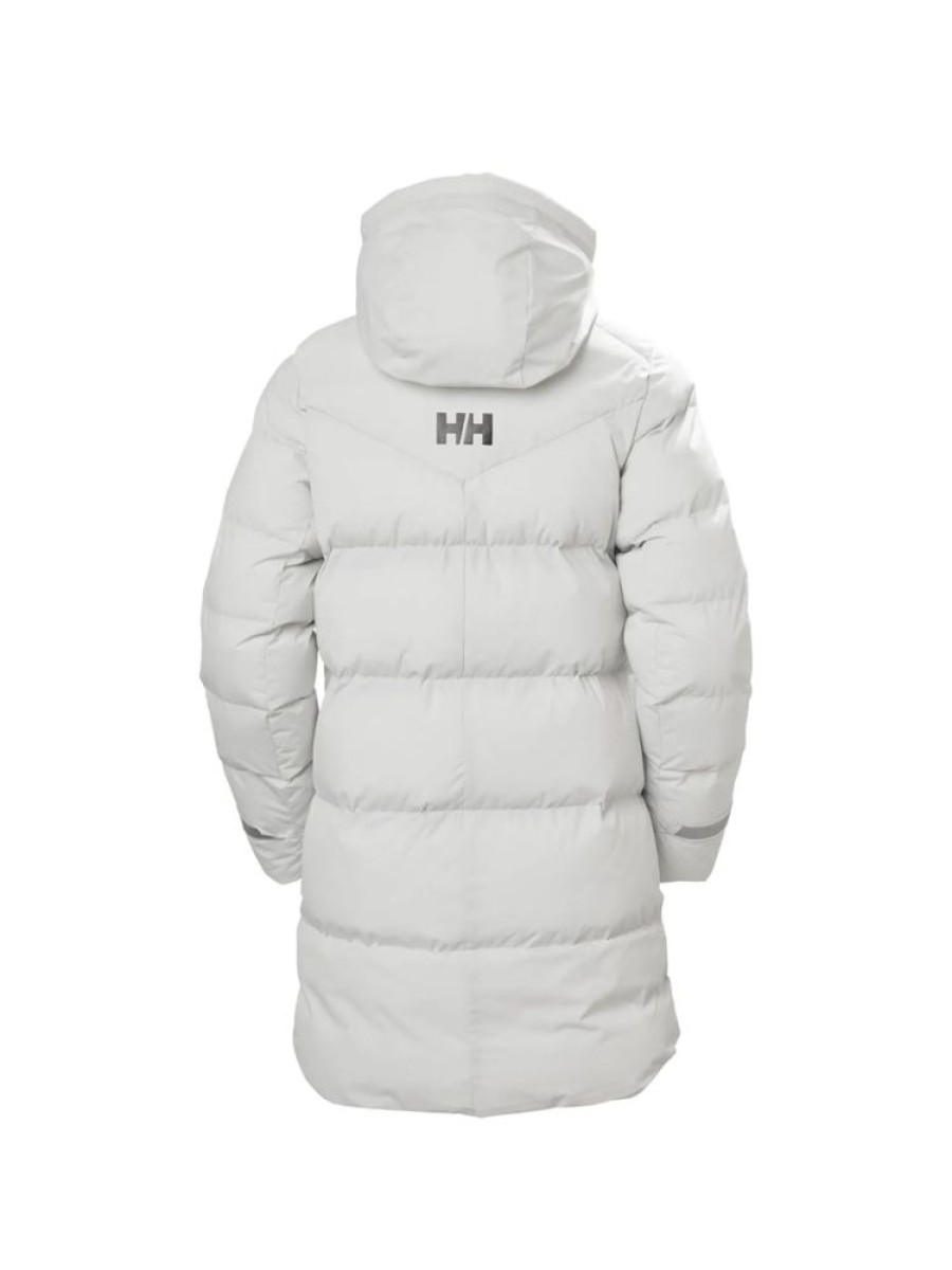 Damer Helly Hansen Dunjakker Og Isolasjonsjakker | Adore Oppblast Parka Nimbus Cloud