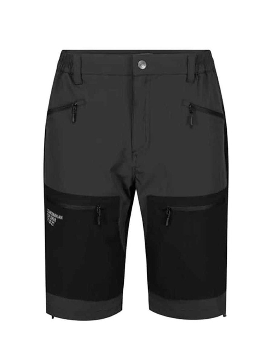 Herrer Scandinavian Explorer | Turshorts Svart Mork Gra