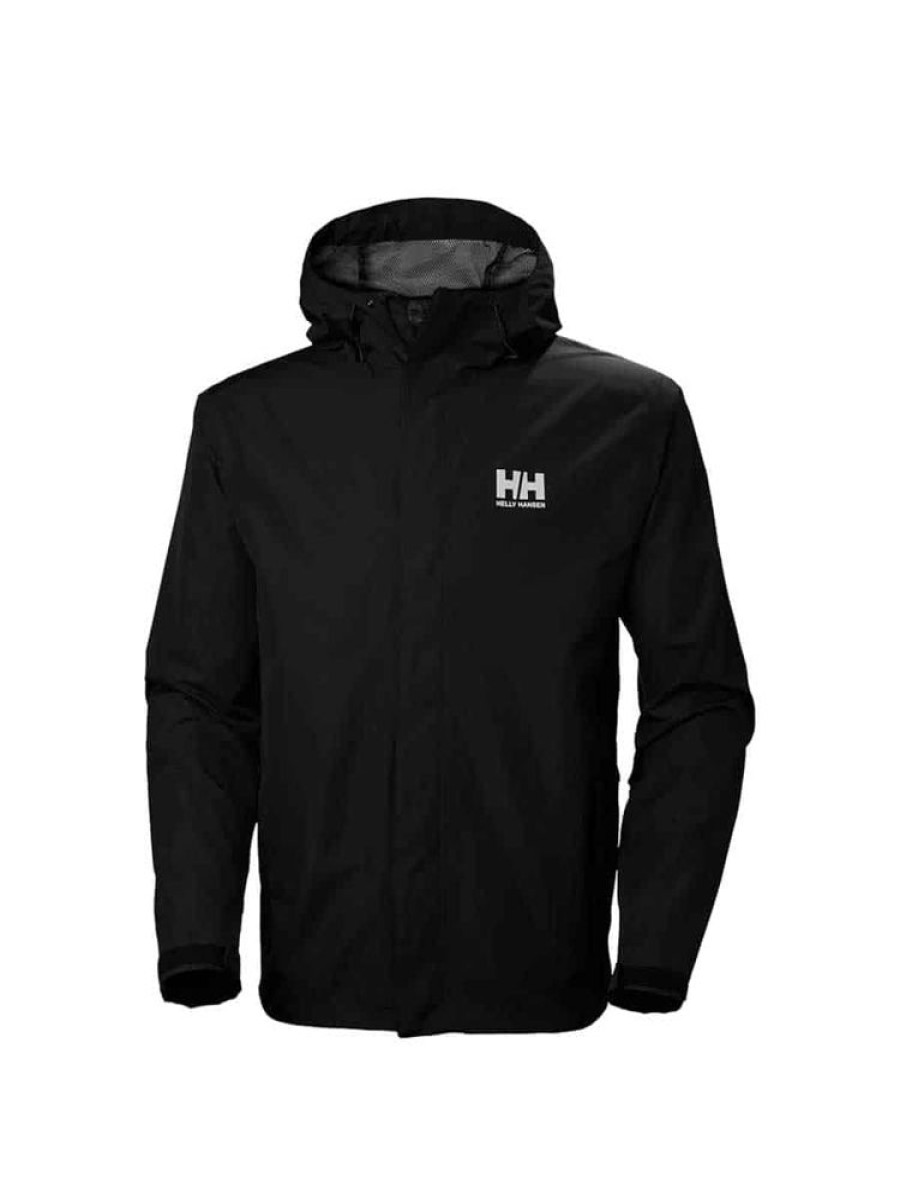 Herrer Helly Hansen Turjakker | Seven J Jakke Svart