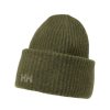 Tilbehor Helly Hansen | Soft Rib Beanie Utility Gronn