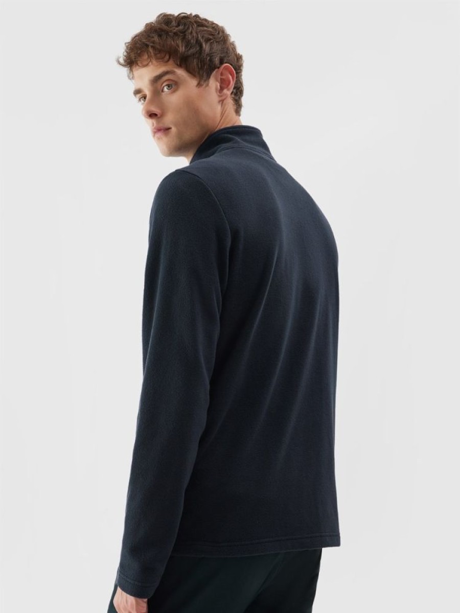 Herrer 4F Fleece | Fleece Morkebla