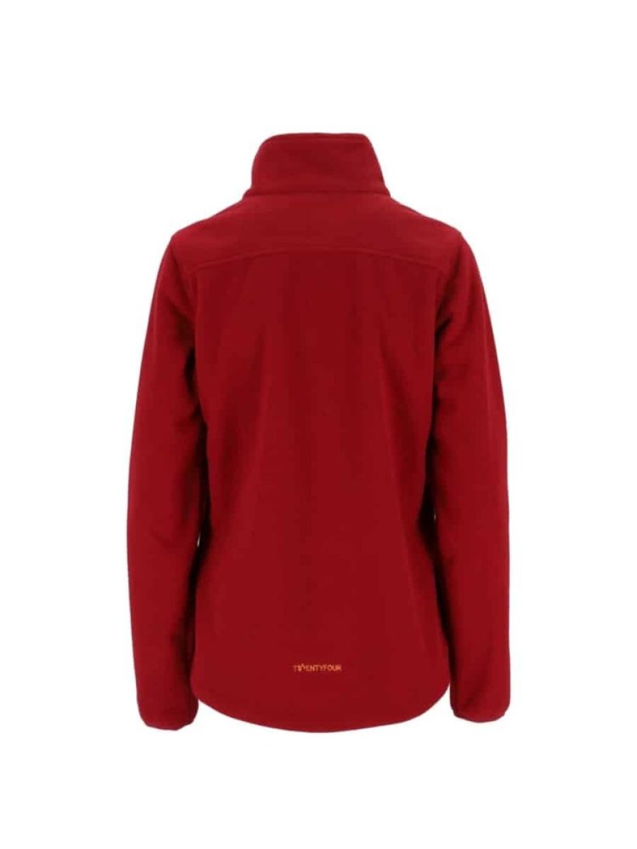 Damer Twentyfour Fleece | Loen Ws Fleece Mork Rod