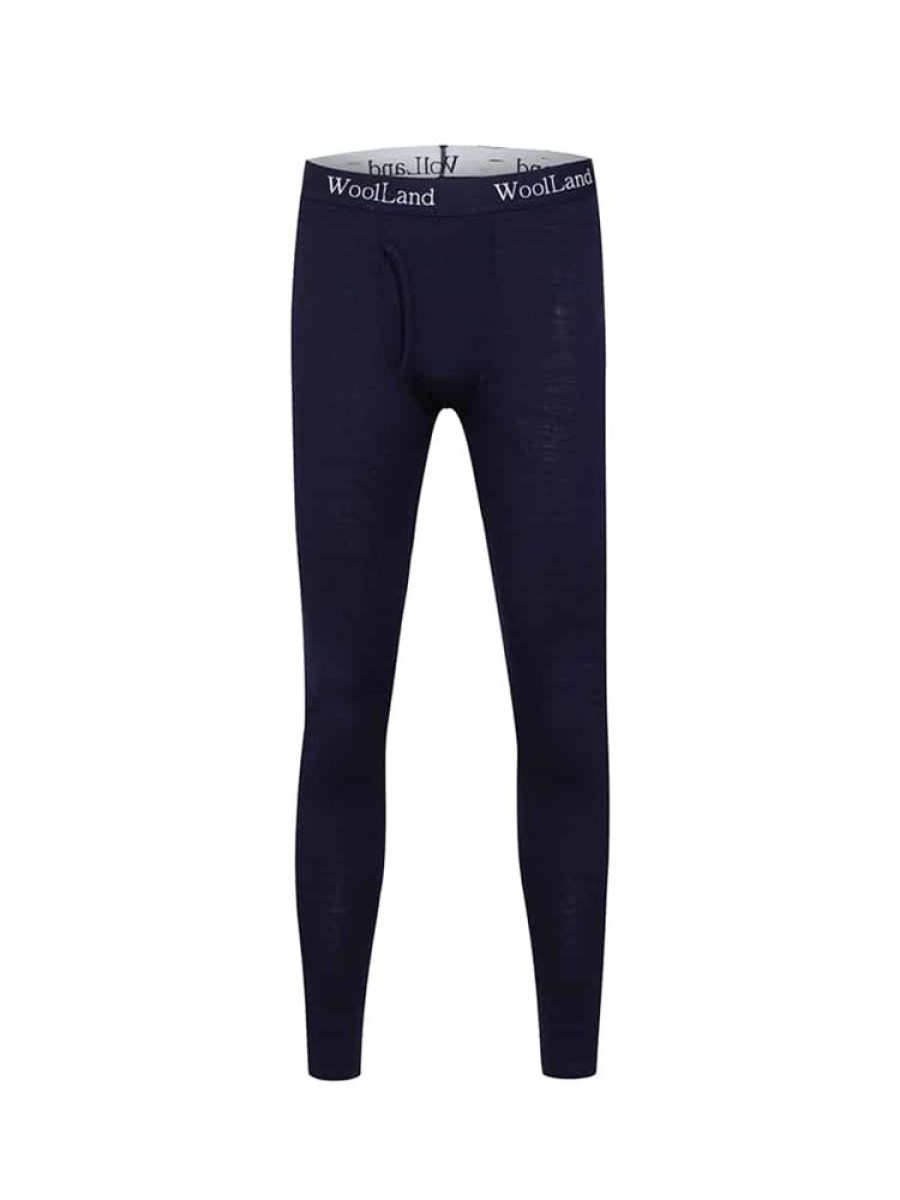 Herrer WoolLand Ullundertoy | Rena Baselayer Pants Blatt Blekk