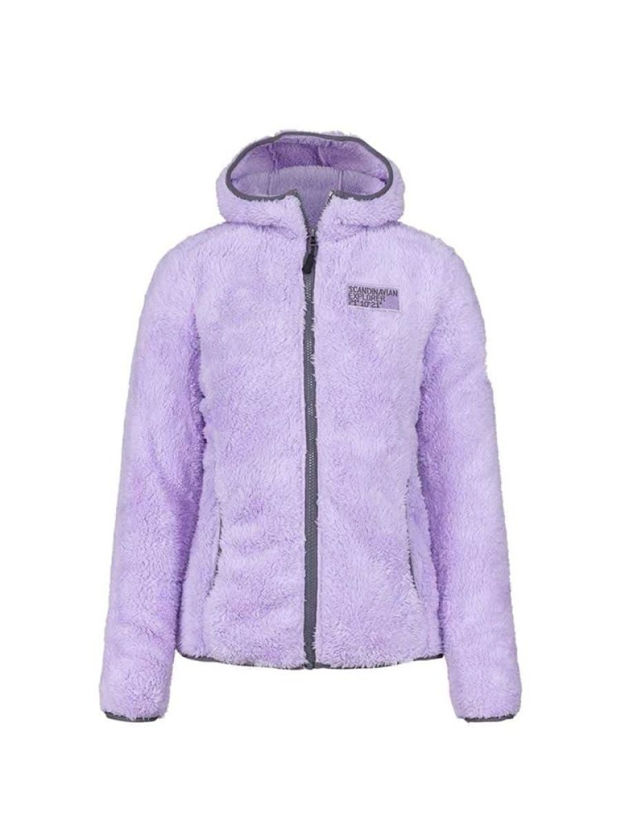 Damer Scandinavian Explorer Fleece | Teddyfleece Lilla