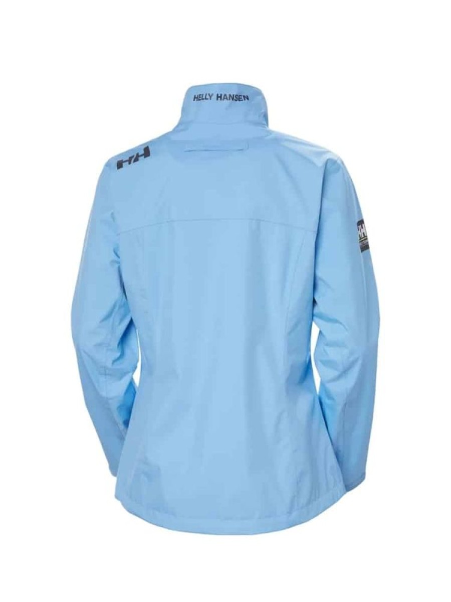 Damer Helly Hansen Seilerjakker | Crew Jakke Lys Bla