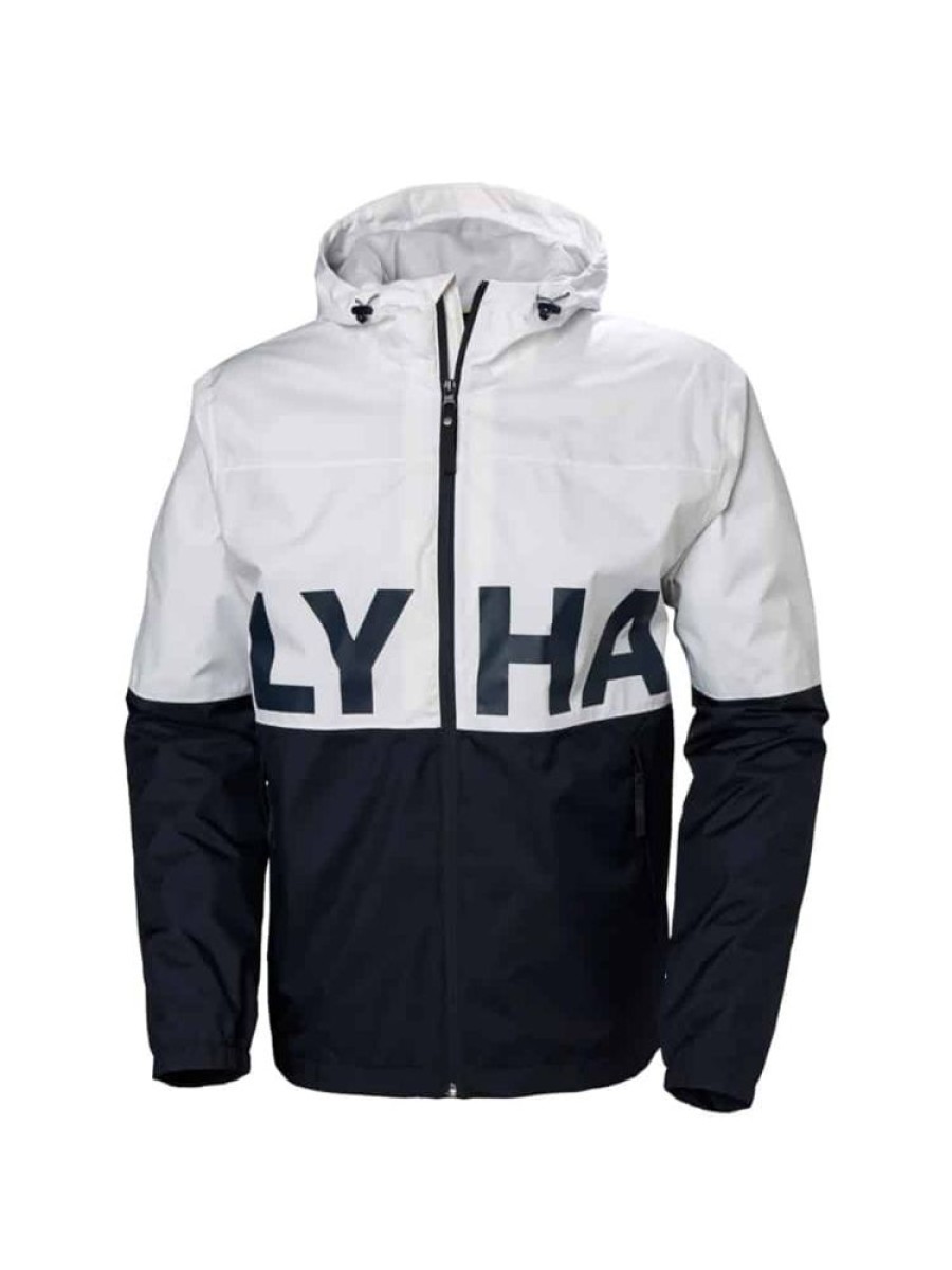 Herrer Helly Hansen Regnjakker | Amaze Jakke Hvit