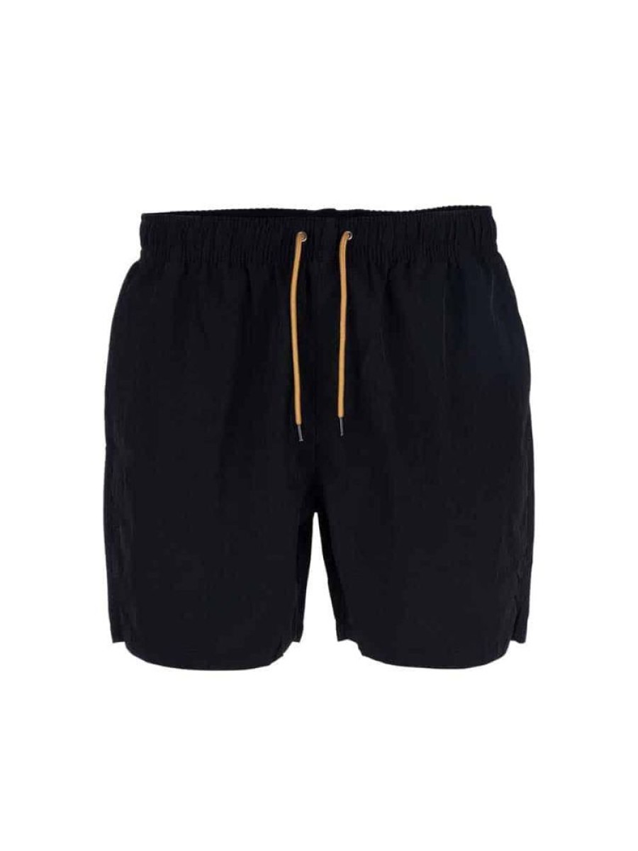 Herrer Twentyfour | Flam Badeshorts Skyggesvart