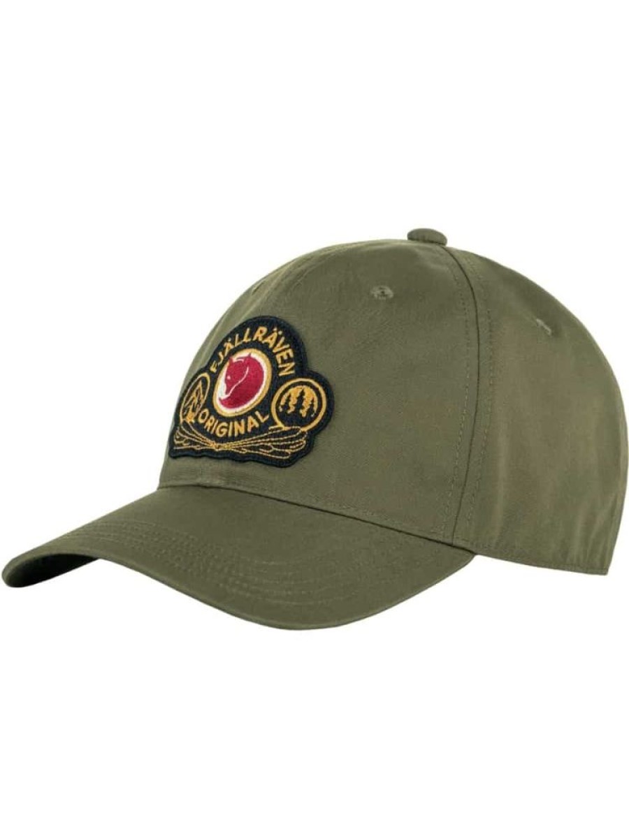 Tilbehor Fjällräven | Classic Badge Cap Gronn