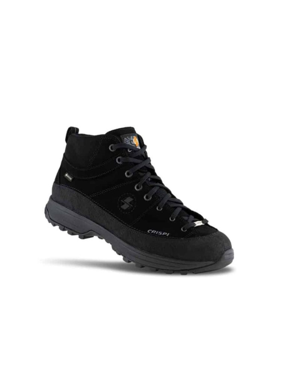 Herrer Crispi | Hikingstovel A.Way Mid Suede Gtx Svart